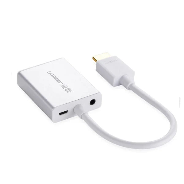 HDMI to VGA & 3.5MM Micro USB Converter HomeMyGardeno