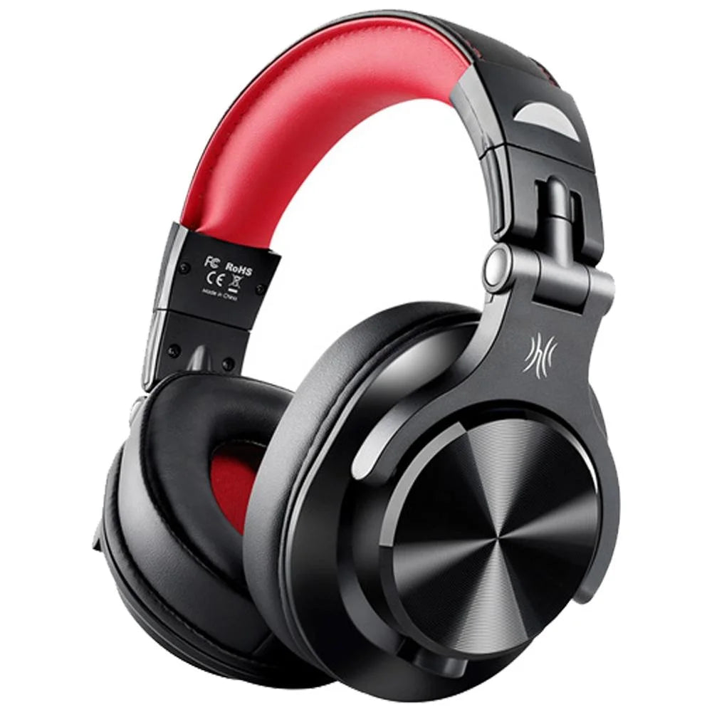 Head-Mounted Wired Headphone With Noise Reduction & Mic