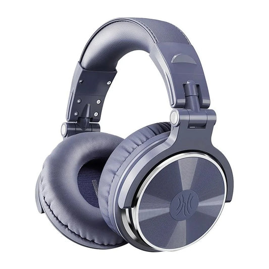 Head-Mounted Wired Headphone With Noise Reduction & Mic