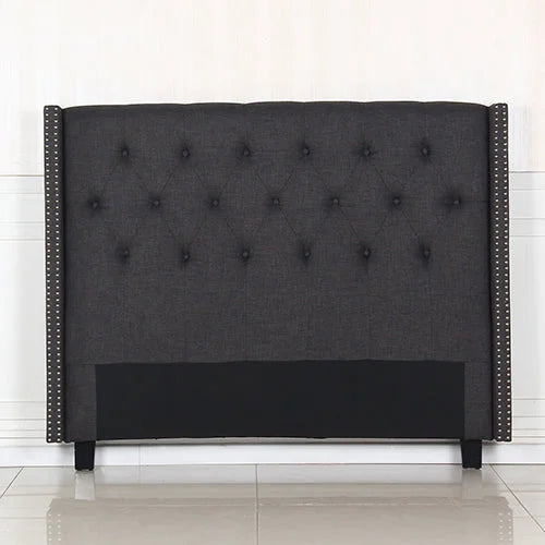Headboard Queen Size - Charcoal Colour - Bedroom