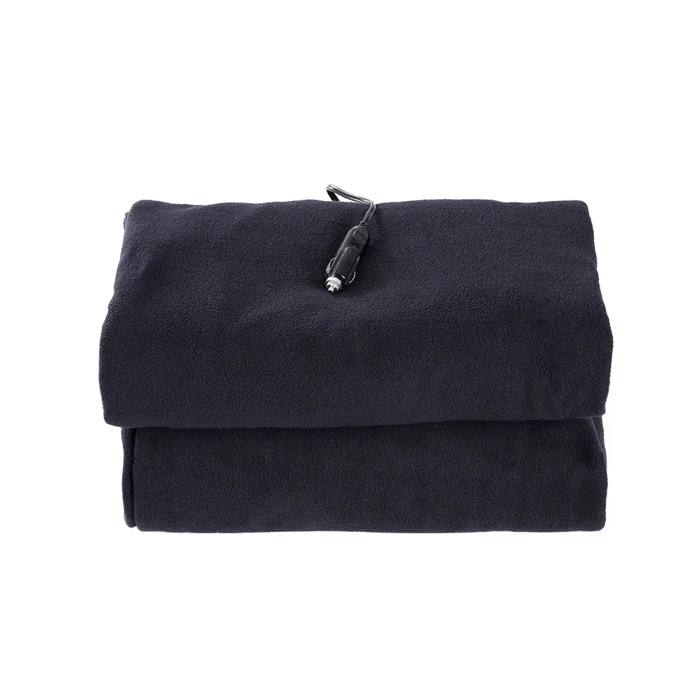 Heated Blanket Throw Rug for Car Truck Travel Camping 12V