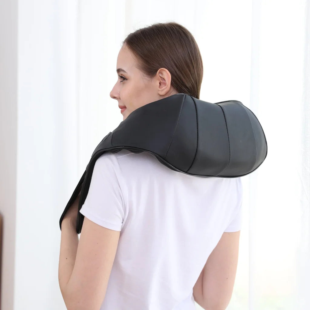 Heated Shiatsu Neck Massager - Health & Beauty > Massage &