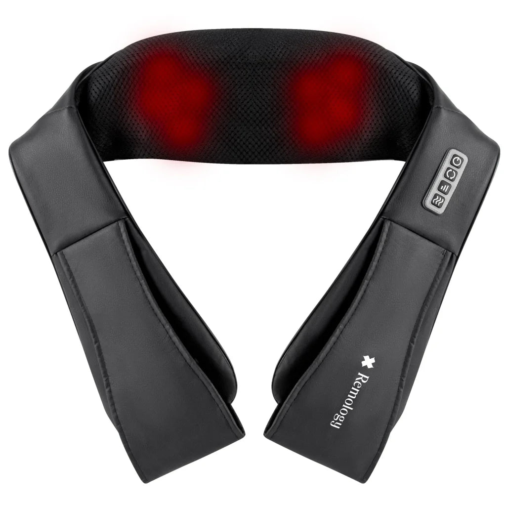 Heated Shiatsu Neck Massager - Health & Beauty > Massage &
