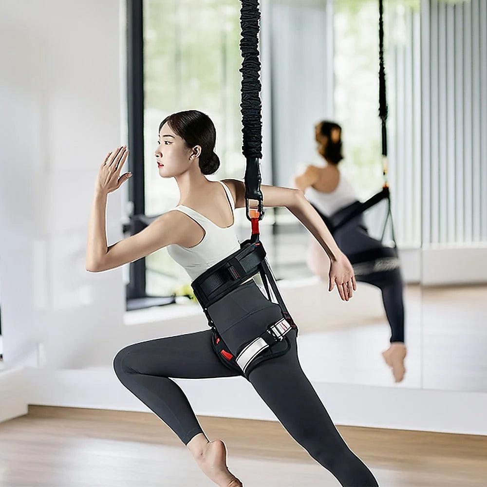 Heavy Bungee Cord Resistance Belt for Home Gym Yoga Bungee