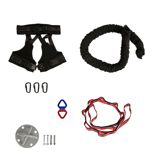 Heavy Bungee Cord Resistance Belt for Home Gym Yoga Bungee