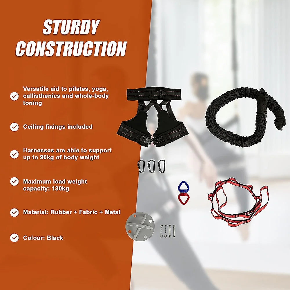 Heavy Bungee Cord Resistance Belt for Home Gym Yoga Bungee