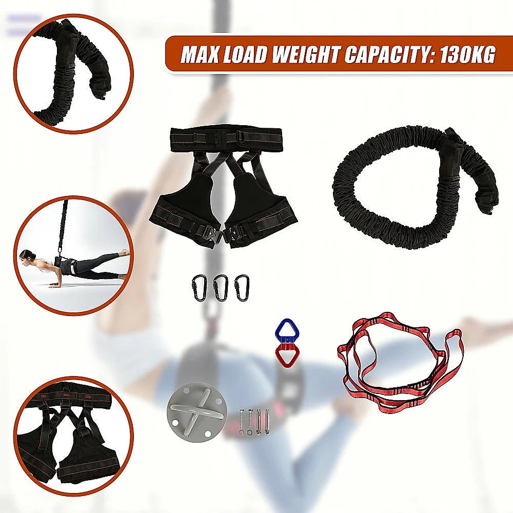 Heavy Bungee Cord Resistance Belt for Home Gym Yoga Bungee