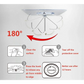 Heavy Duty Adhesive Hooks 24 Packs for Kitchen and Wall
