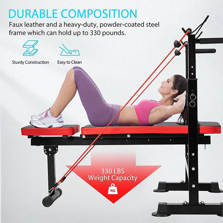 Heavy Duty Flat Weight Bench - Outdoor Recreation