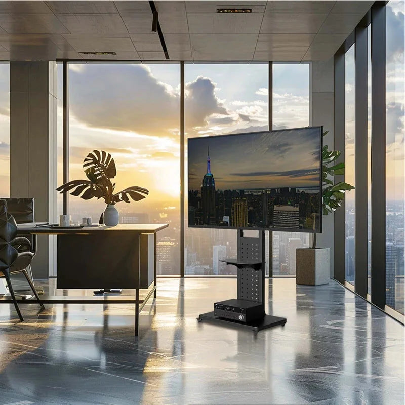 Heavy Duty Mobile TV Stand with Wheels - Audio & Video >
