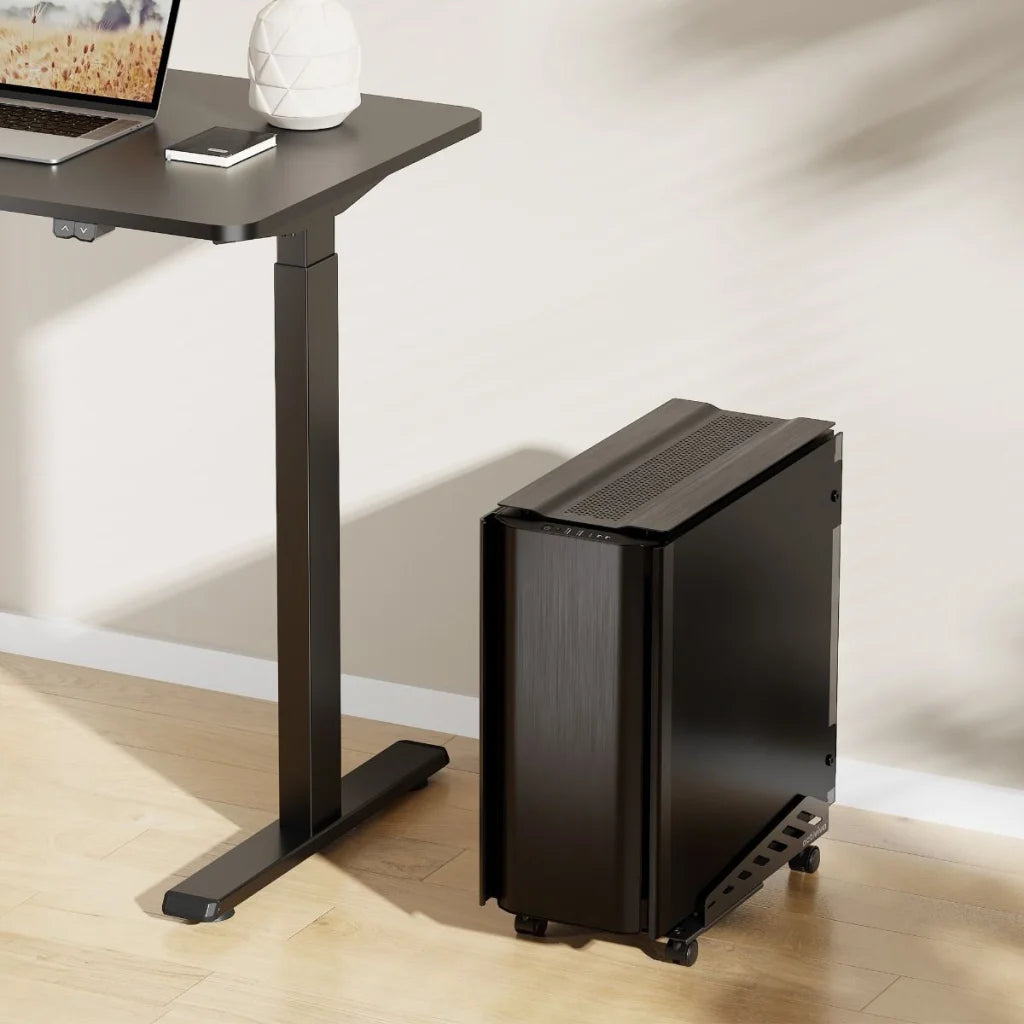Heavy-Duty PC Mobile Floor Stand with Casters - Sports &