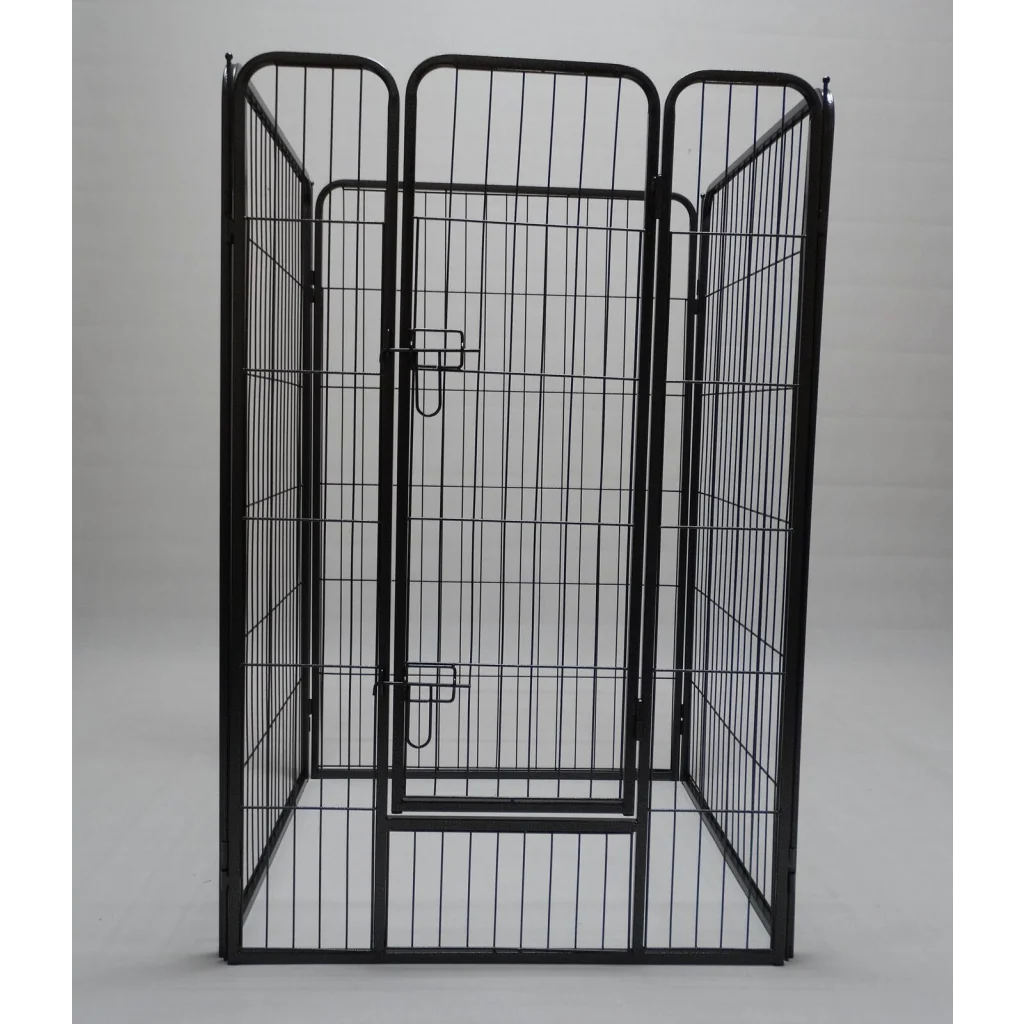 Heavy Duty Pet Playpen Fence - 4 Panels 120cm for Dog Cat
