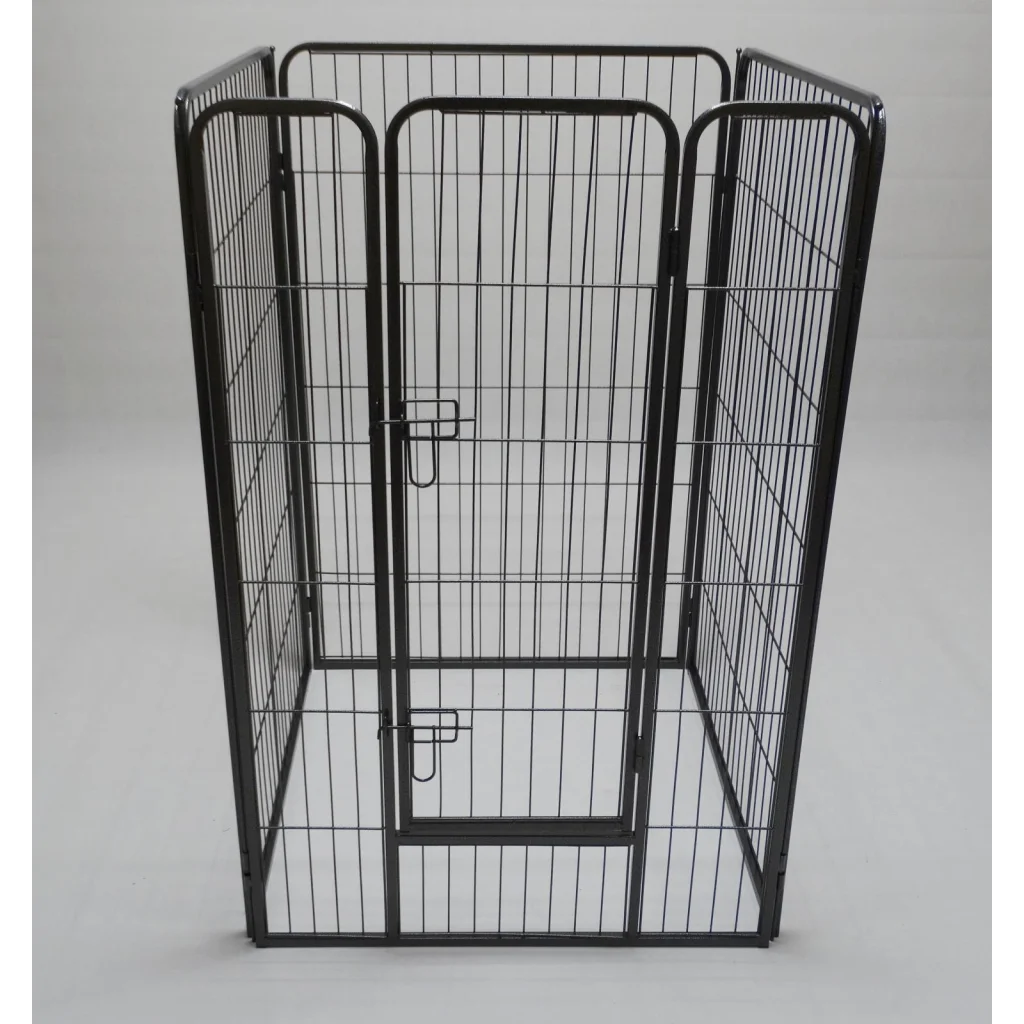 Heavy Duty Pet Playpen Fence - 4 Panels 120cm for Dog Cat