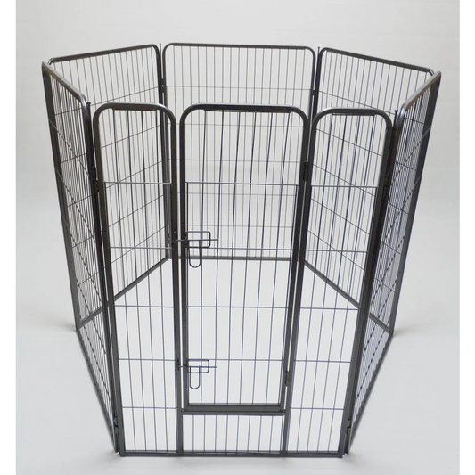 Heavy Duty Pet Playpen Fence 6 Panels 120CM for Dog Cat