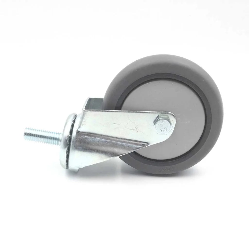 Heavy Duty Polyurethane Swivel Castor Wheels 4" with 2 Lock Brakes Casters - Premium