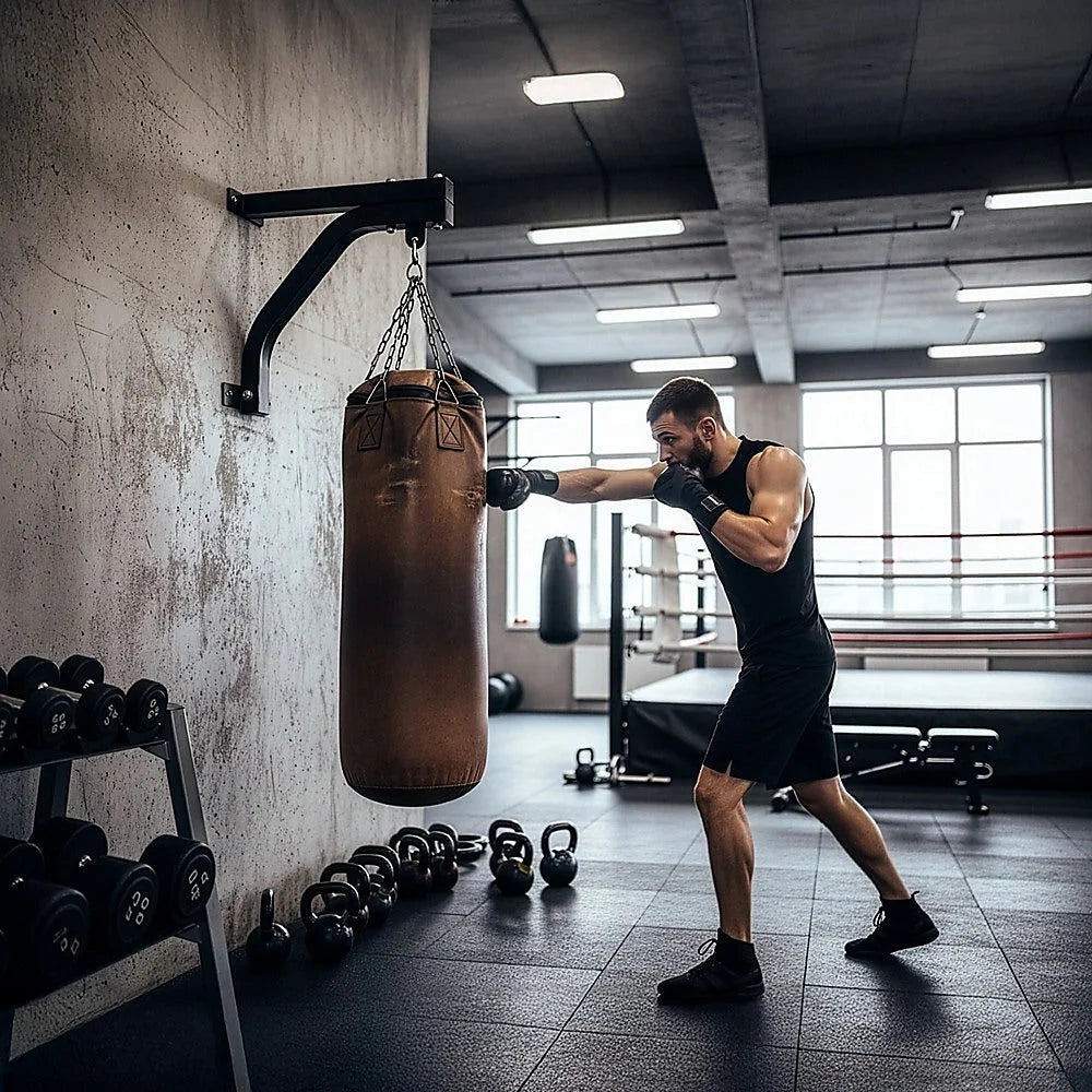 Heavy Duty Punch Bag Wall Bracket - Fitness Accessories