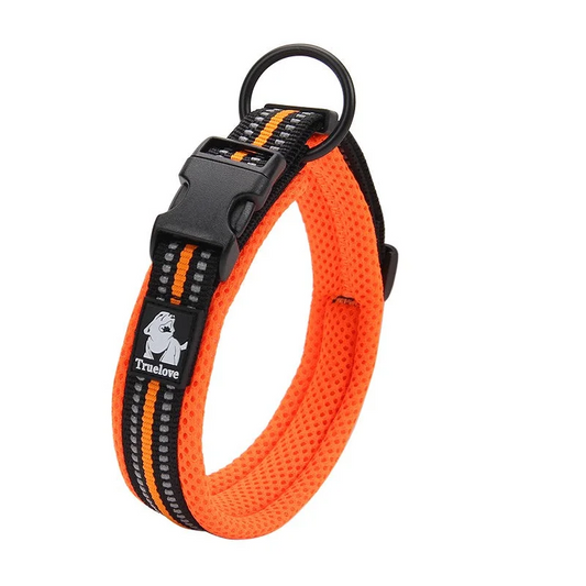 Heavy Duty Reflective Collar - Orange (M)