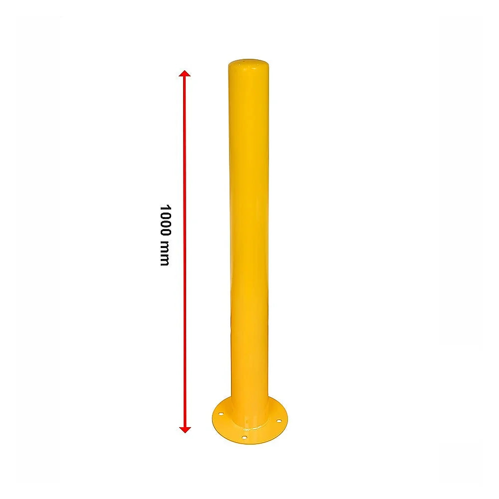 Heavy Duty Steel Bollard Post - Yellow - Others