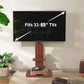 Heavy duty tv with floor stand adjustable mount