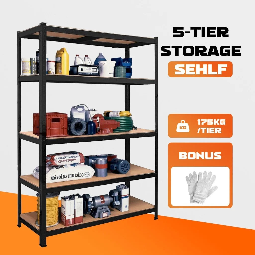 Heavy Duty Warehouse Shelving Rack Steel Garage Storage