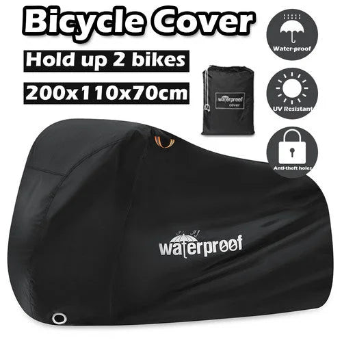 Heavy Duty Waterproof Bicycle Bike Cover for 2