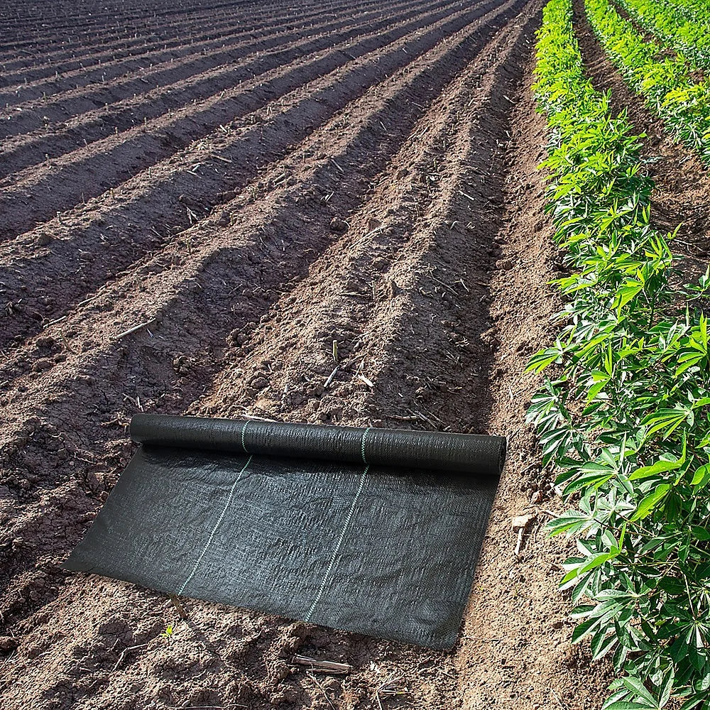 Heavy Duty Weed Control PP Woven Fabric Gardening Plant