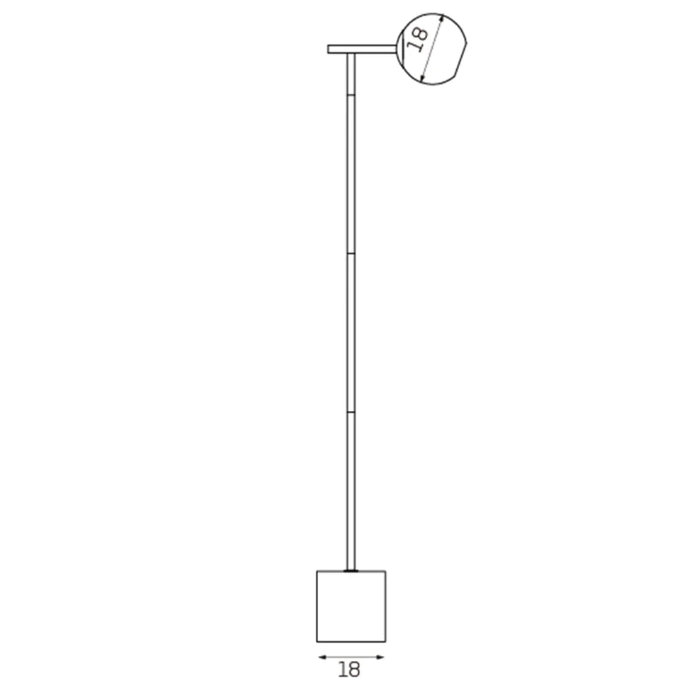 Helium Floor Lamp - Home & Garden > Lighting > Floor Lamps