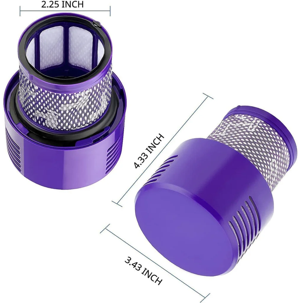 HEPA Filters Set of 4 for Dyson Cyclone V10 Vacuum Cleaners