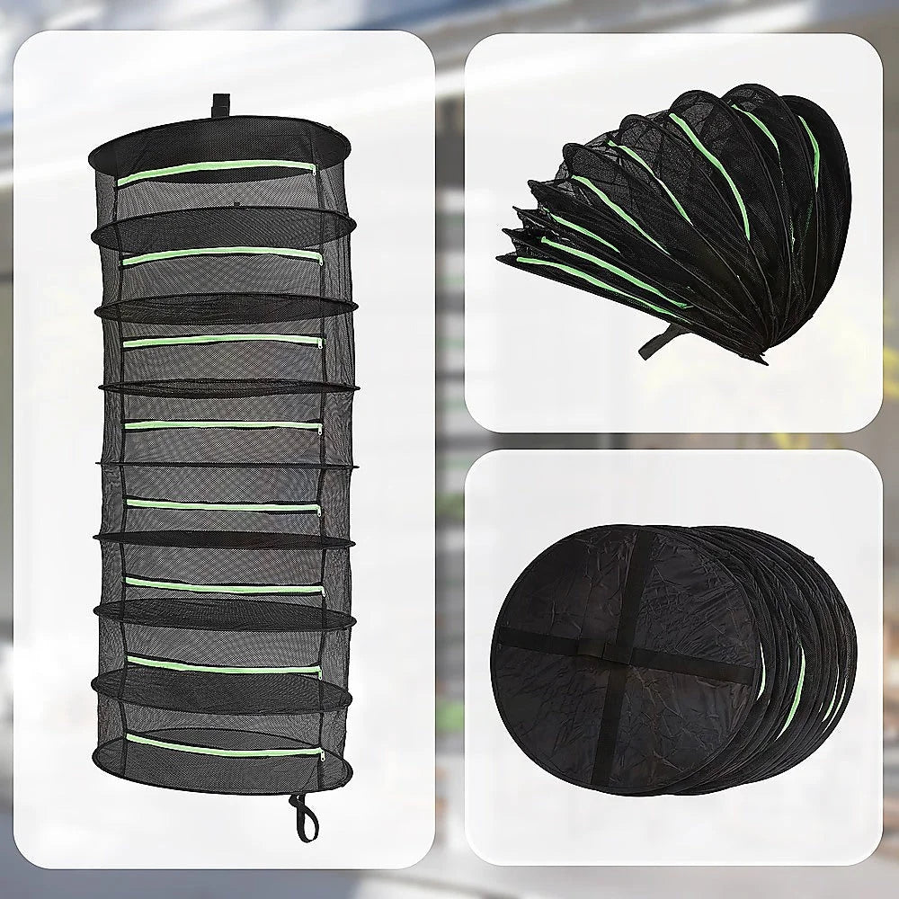 Herb Drying Rack Net 8 Layer Dryer Mesh Hanging Dryer Rack