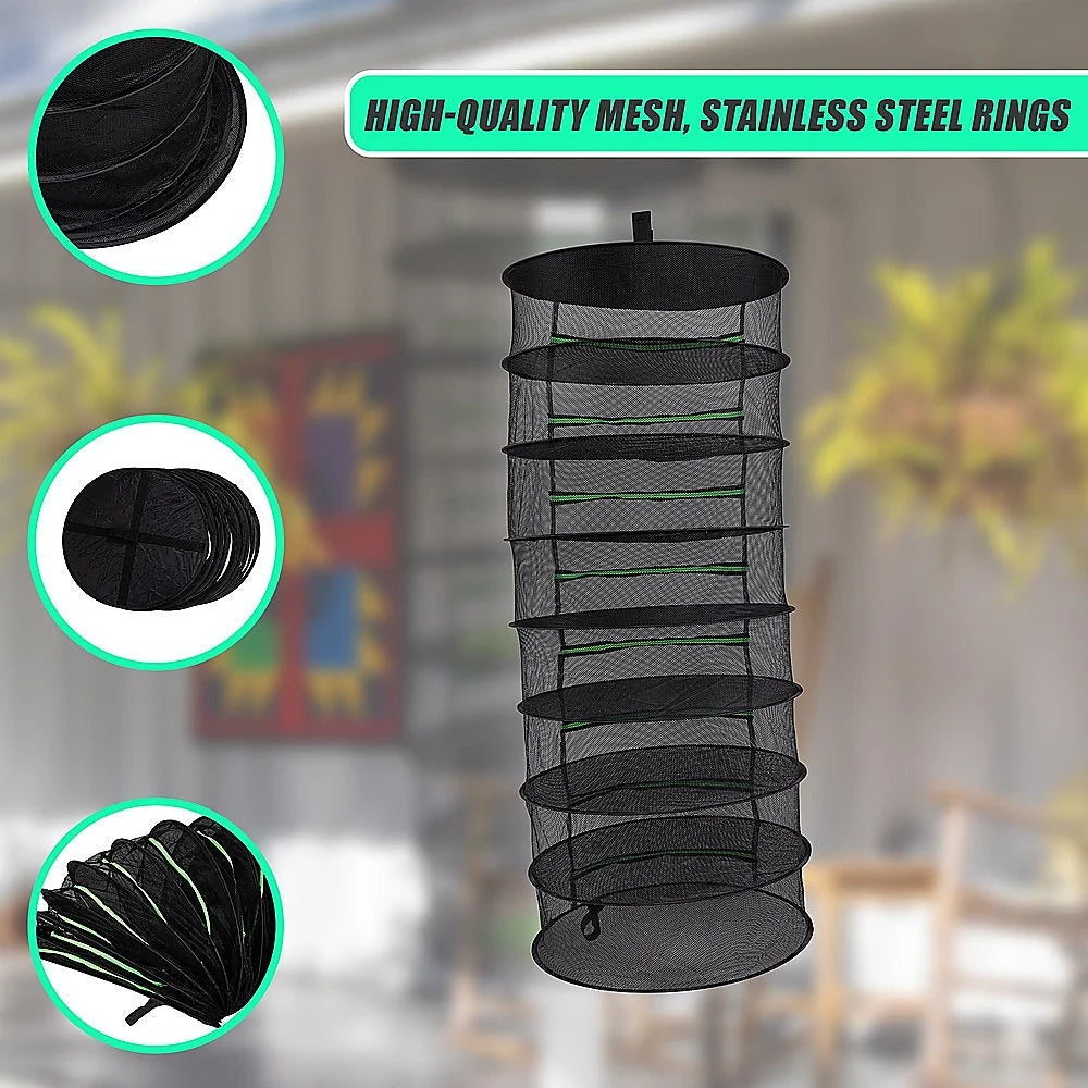 Herb Drying Rack Net 8 Layer Dryer Mesh Hanging Dryer Rack