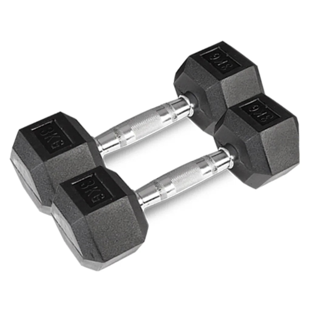 Hex Dumbbell Set 1kg to 3kg CORTEX - Sports & Fitness