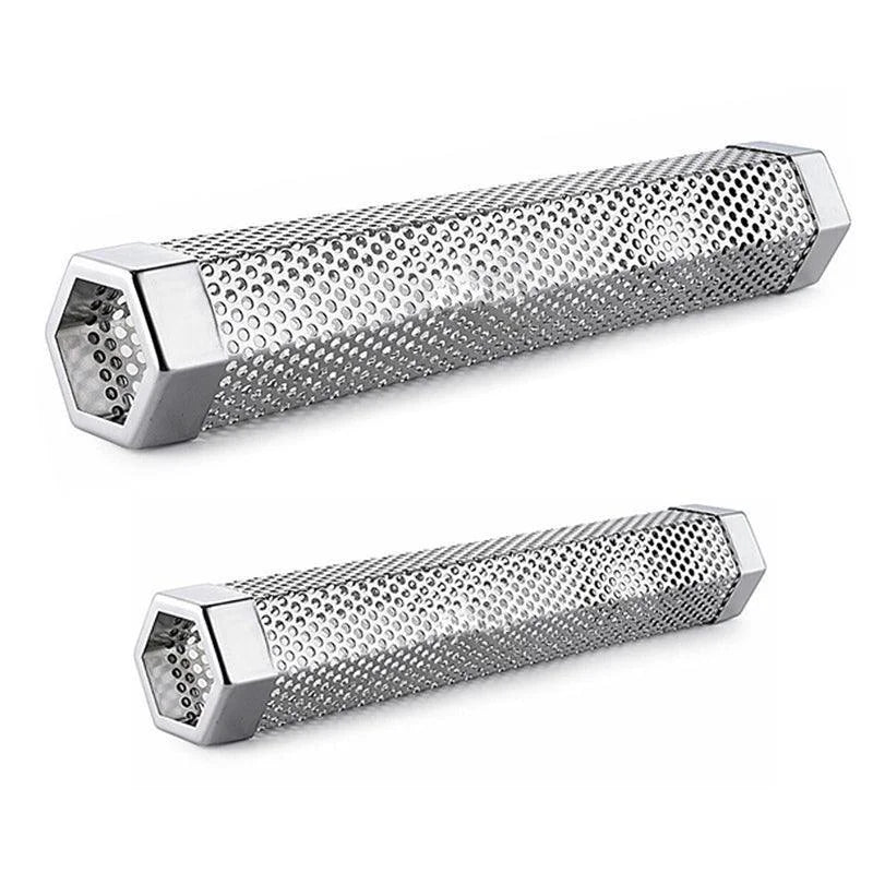 Hexagon Bbq Smoker Tube Stainless Steel Grill Accessory