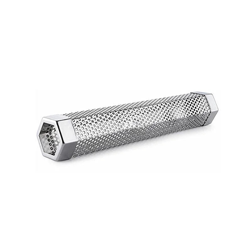 Hexagon Bbq Smoker Tube Stainless Steel Grill Accessory