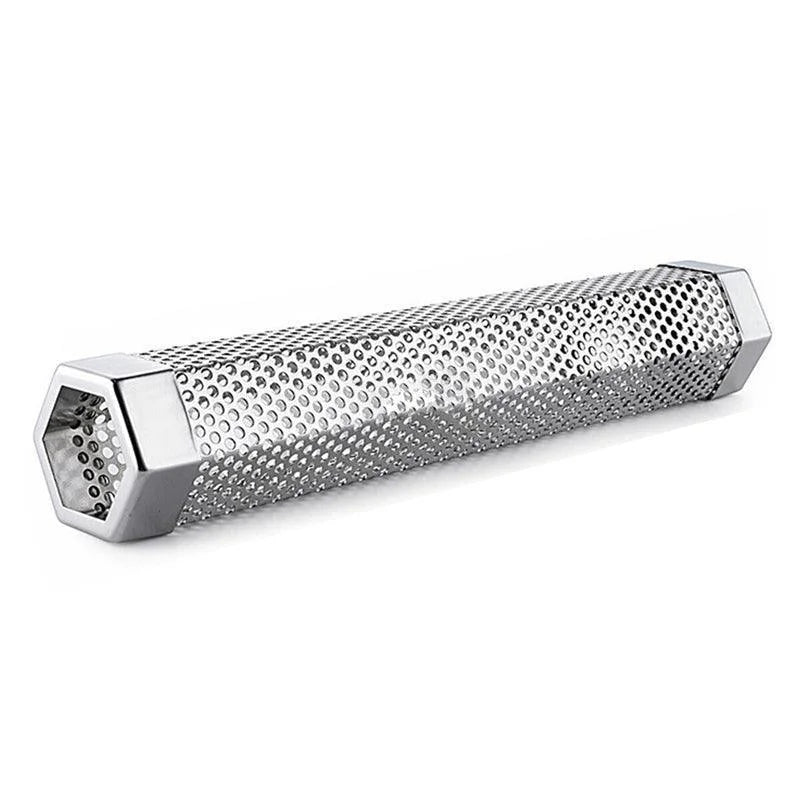 Hexagon Bbq Smoker Tube Stainless Steel Grill Accessory
