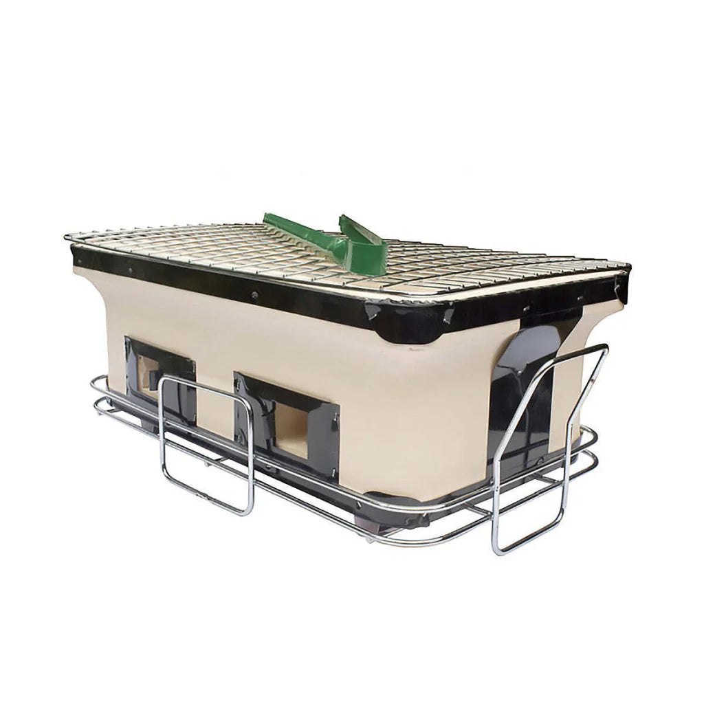 Hibachi Tabletop Grill Portable Dual Charcoal