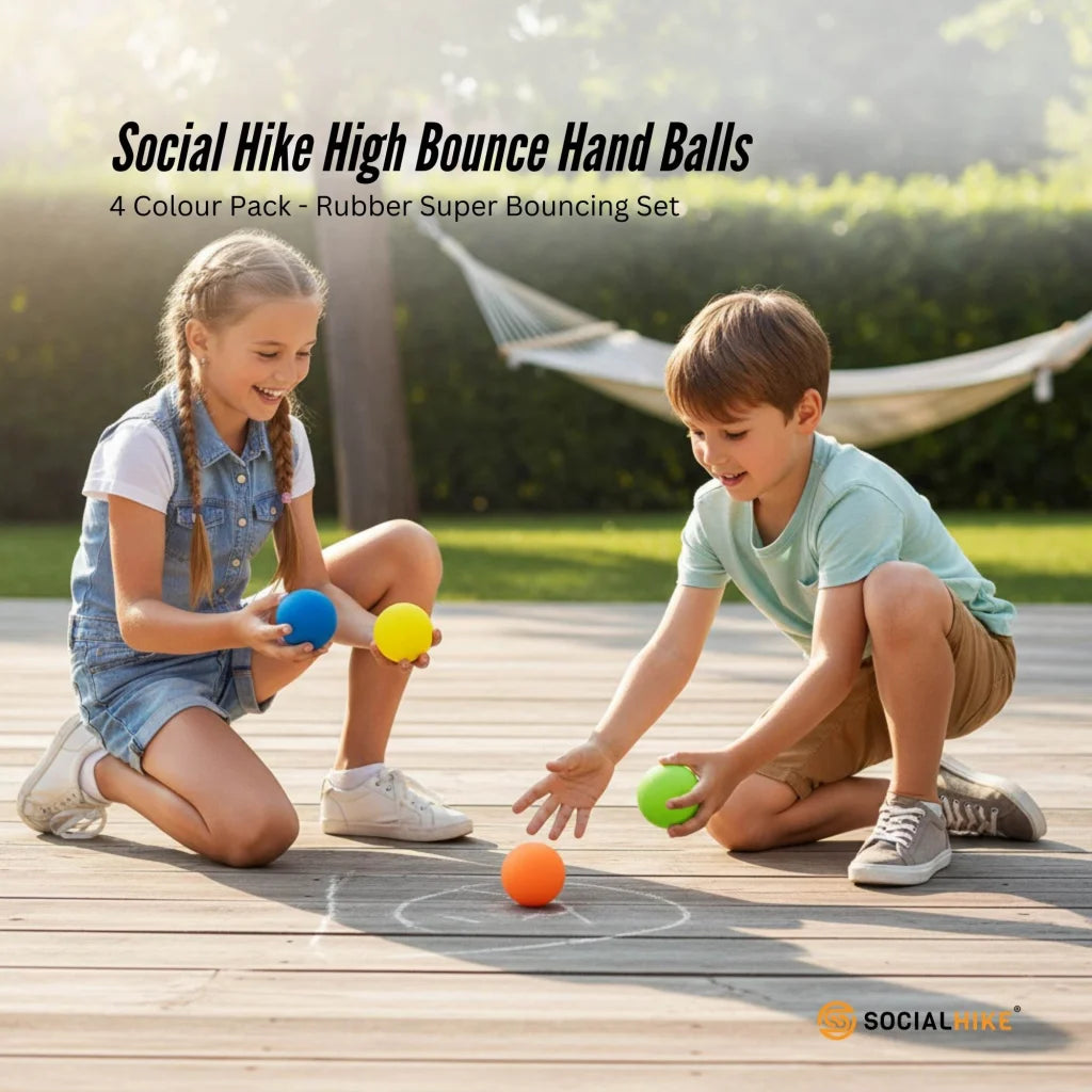 High Bounce Hand Balls 4 Colour