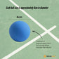 High Bounce Hand Balls - 4 Colour Pack Rubber Bouncing Set