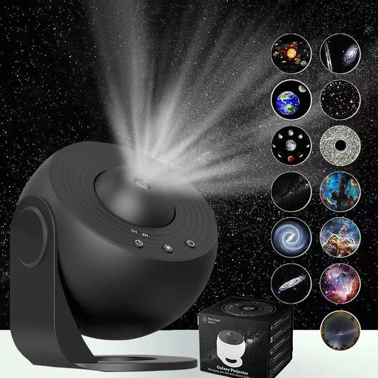 High-Definition Focusable Starry Galaxy Projector Lamp