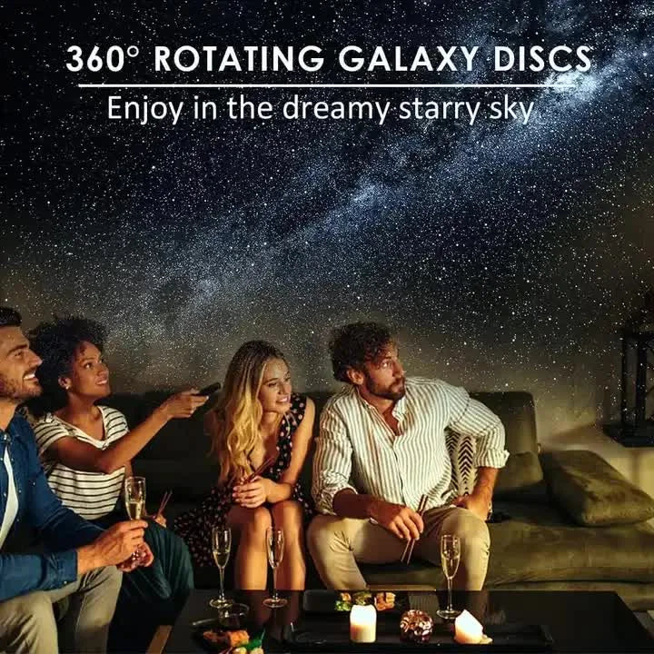High-Definition Focusable Starry Galaxy Projector Lamp