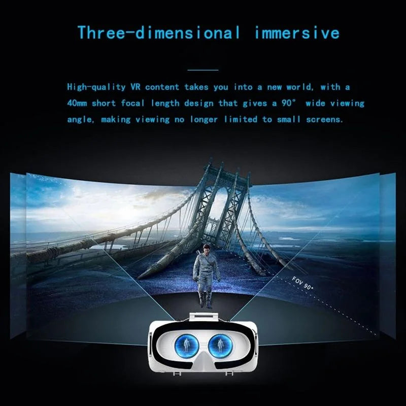 High-Fidelity Vr Headset For 4.7-6.1 Smartphones - 3D Glasses-1915196624100003846