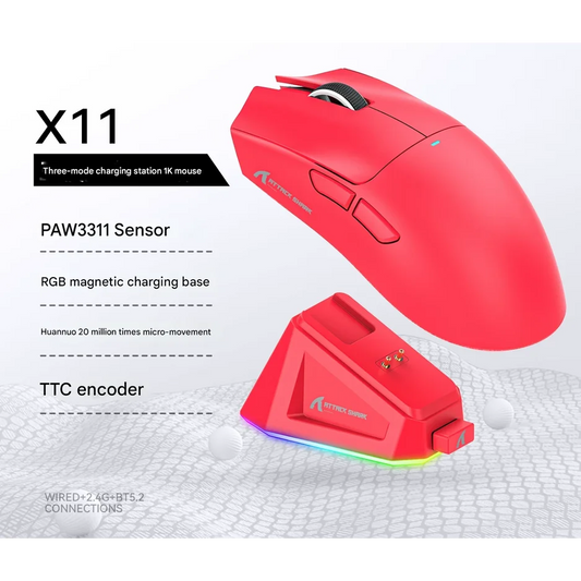 High-Performance Tri-Mode Wireless Gaming Mouse - 22000 DPI
