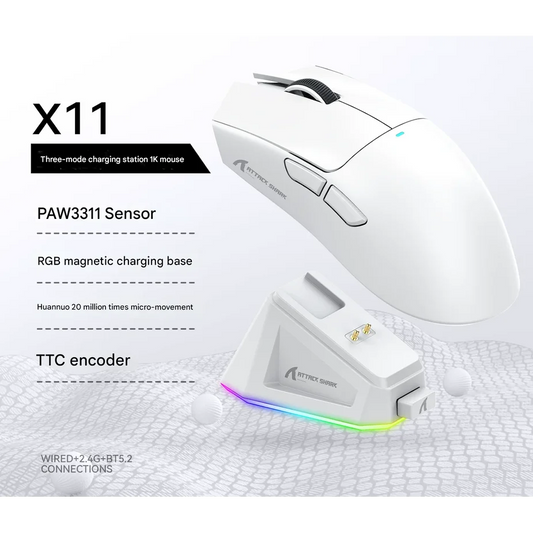 High-Performance Tri-Mode Wireless Gaming Mouse - 22000 DPI
