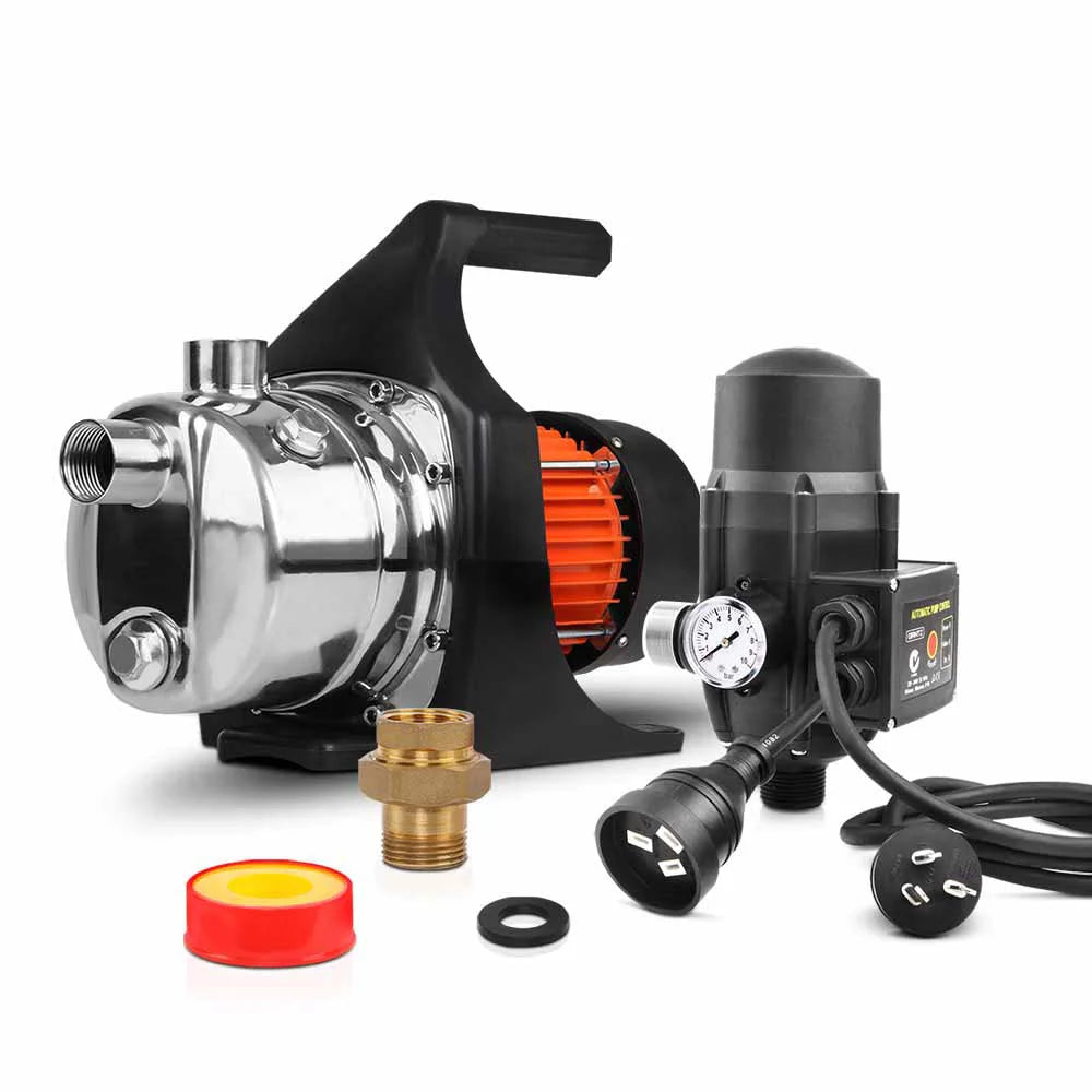 High‑Pressure Garden Water Pump 800 W Auto Controller