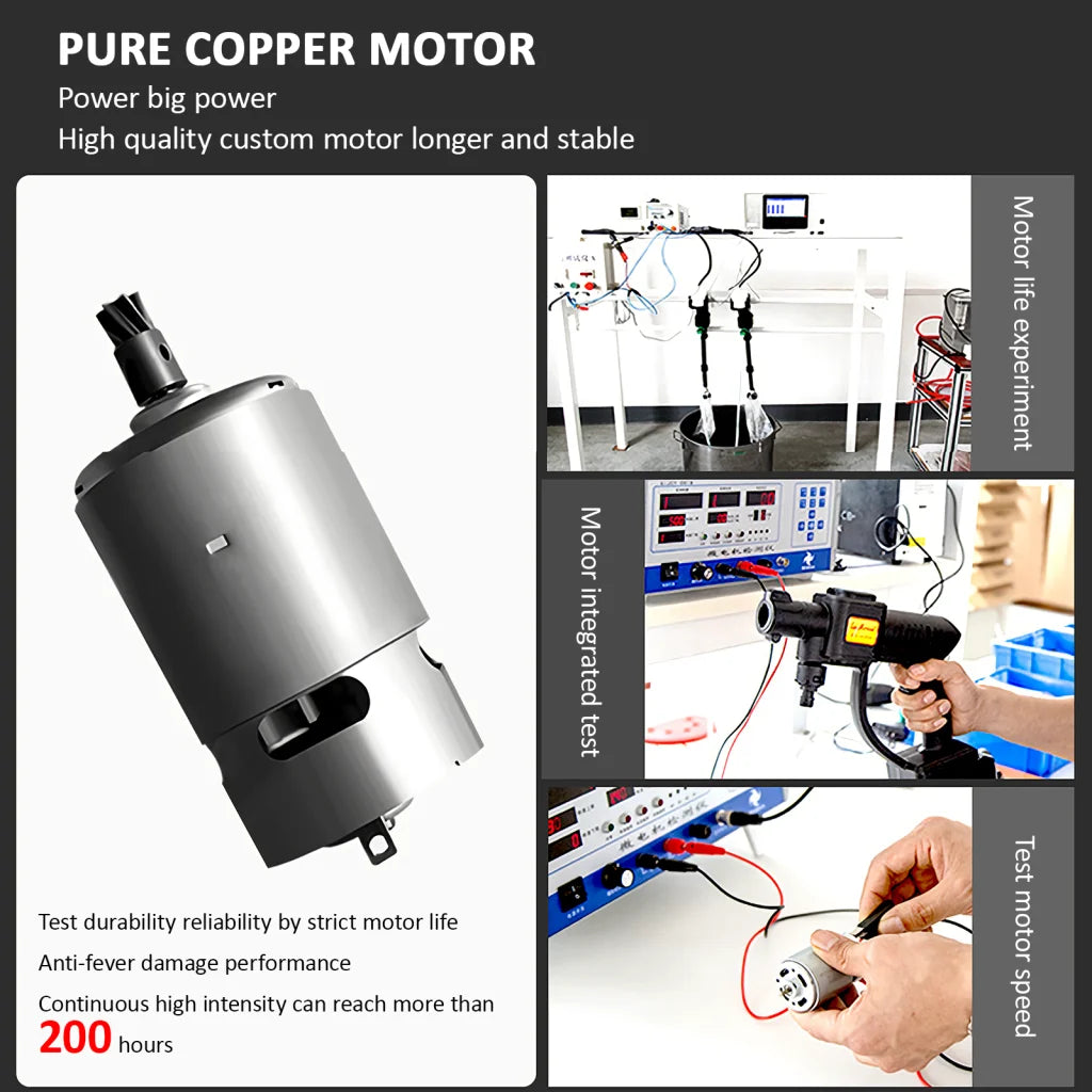 High Pressure Washer 3 in 1 Nozzle Portable Cordless