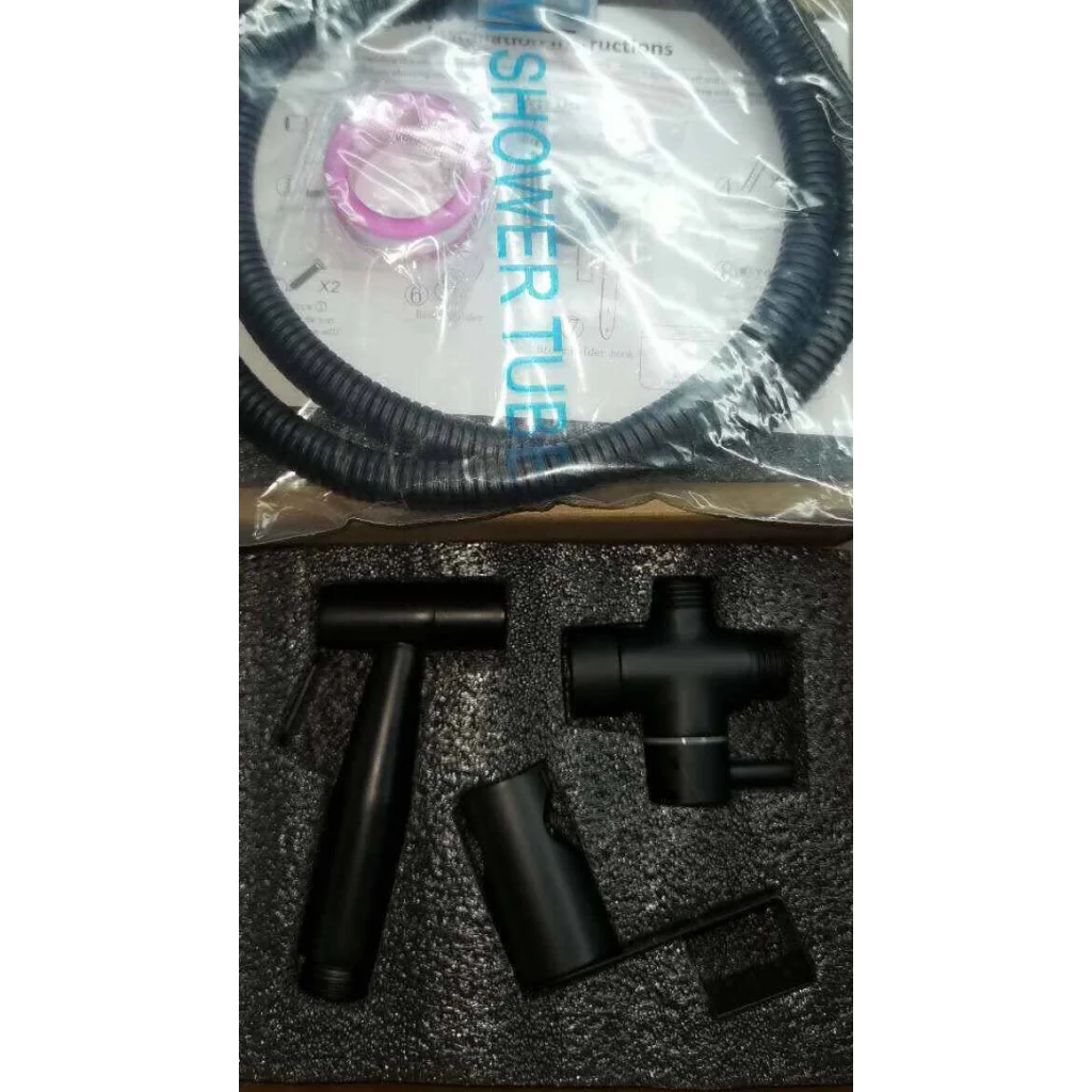 High-Quality Bidet Spray Set - Black