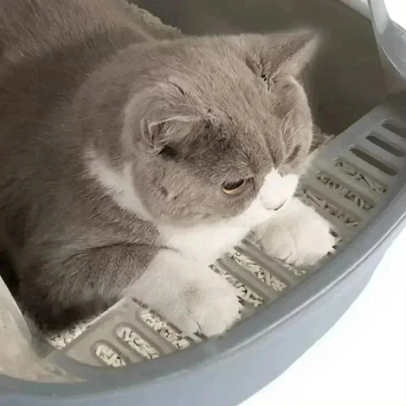 High Side Cat Litter Box with Scoop - Pet Care > Cat