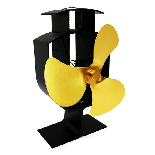 High temp Metal Heat powered Stove Fan 3