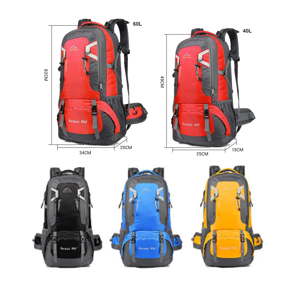 Hiking Backpack Waterproof 60L Outdoor Camping Trekking Bag