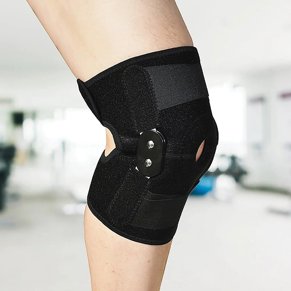 Hinged Full Knee Support Brace Protection - Arthritis