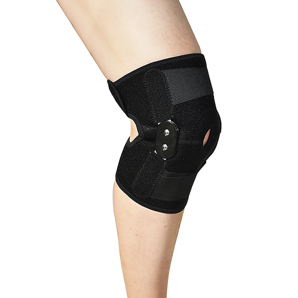 Hinged Full Knee Support Brace Protection - Arthritis